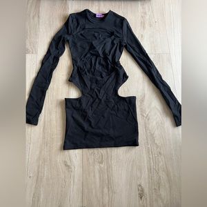 Edikted cut out dress